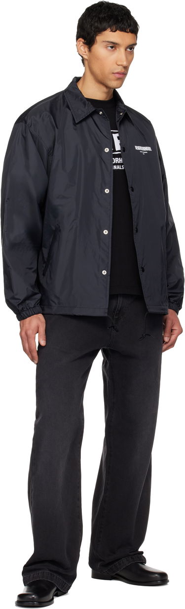 Vetrovka Neighborhood Snap-Button Coach Jacket Čierna | 252TSNH-JKM01, 3