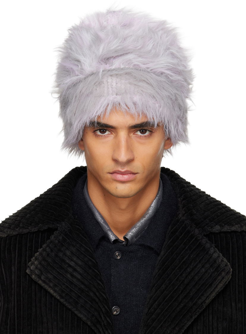 Kulicha Diesel K-Alliseo Shaggy Beanie Šedá | A21877-0EGCD-129A