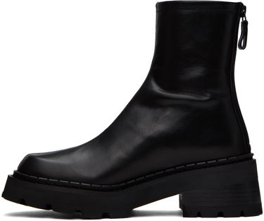 Oblečenie BY FAR BY FAR Alister Leather Ankle Boots Čierna | 22PFALIQBLNAP, 2