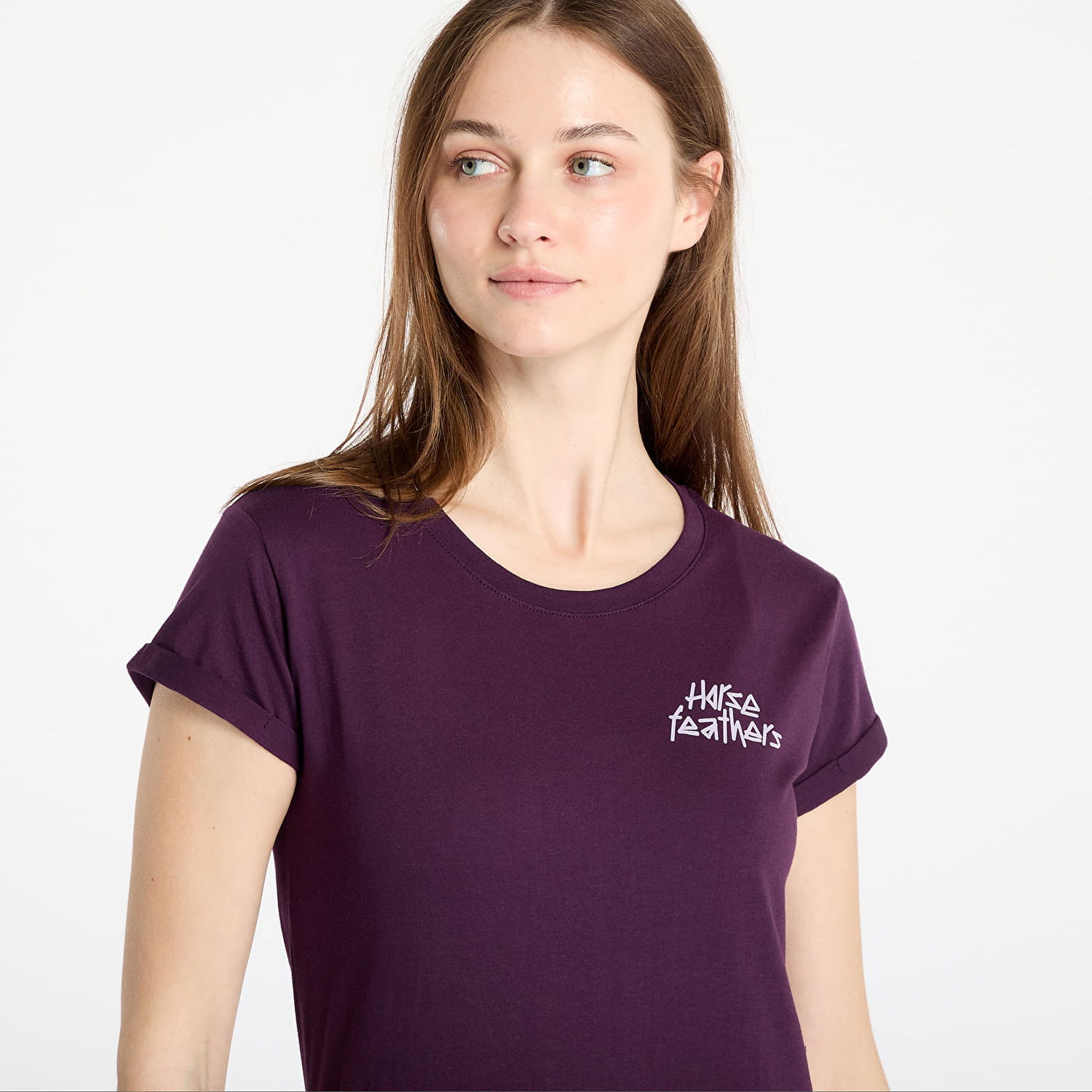 Tričko Horsefeathers Horsefeathers Lada T-Shirt Fialová | SW941B, 1