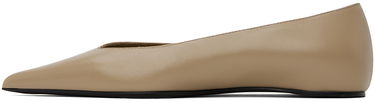 Tenisky a topánky TOTEME Asymmetric Ballerina Flats Béžová | 241-WAS990-LE0002, 2