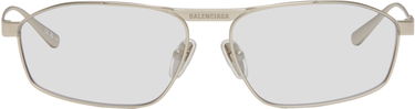 Slnečné okuliare Balenciaga Balenciaga Tag 3.0 D-Frame Sunglasses Metalická | BB0416S-004, 0