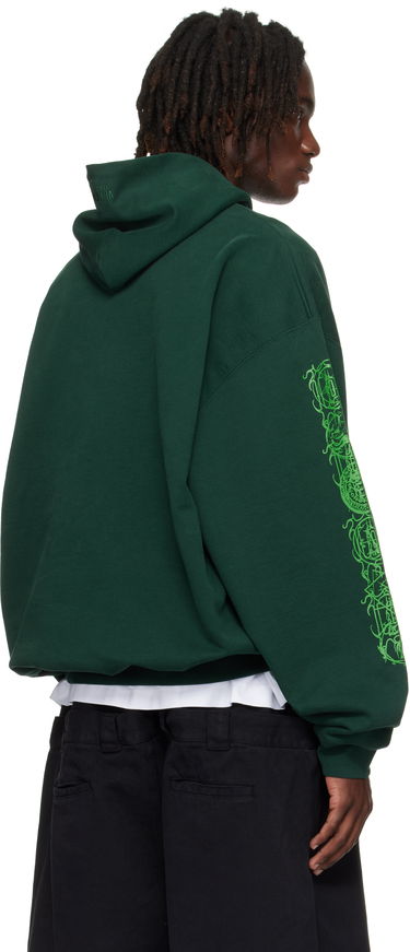 Mikina VETEMENTS Vetements Cradle of Filth Nymphetamine Oversized Hoodie Zelené | UCF76HD750E, 2