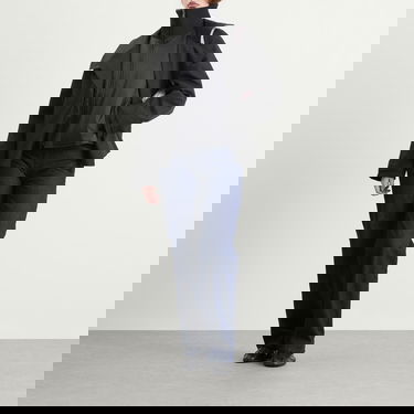 Bunda Samsoe Samsoe Sarivo Double-Breasted Ribbed Collar Jacket Čierna | F25400027-CLR000021, 6