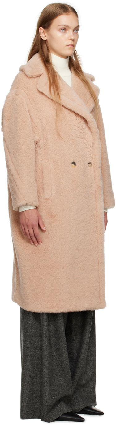 Kabáty Max Mara Max Mara Teddy Bear Icon Coat Ružová | 2310160133600 MM10501, 1