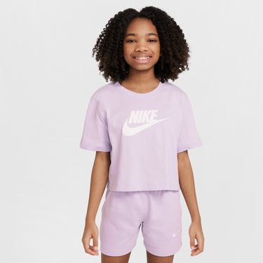 Crop Top Nike Nike Sportswear Cropped T-Shirt Fialová | FZ5548-537, 0