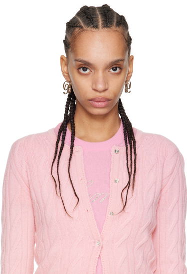 Náušnice Blumarine Blumarine Mini Logo Earrings Metalická | P522W323A, 2