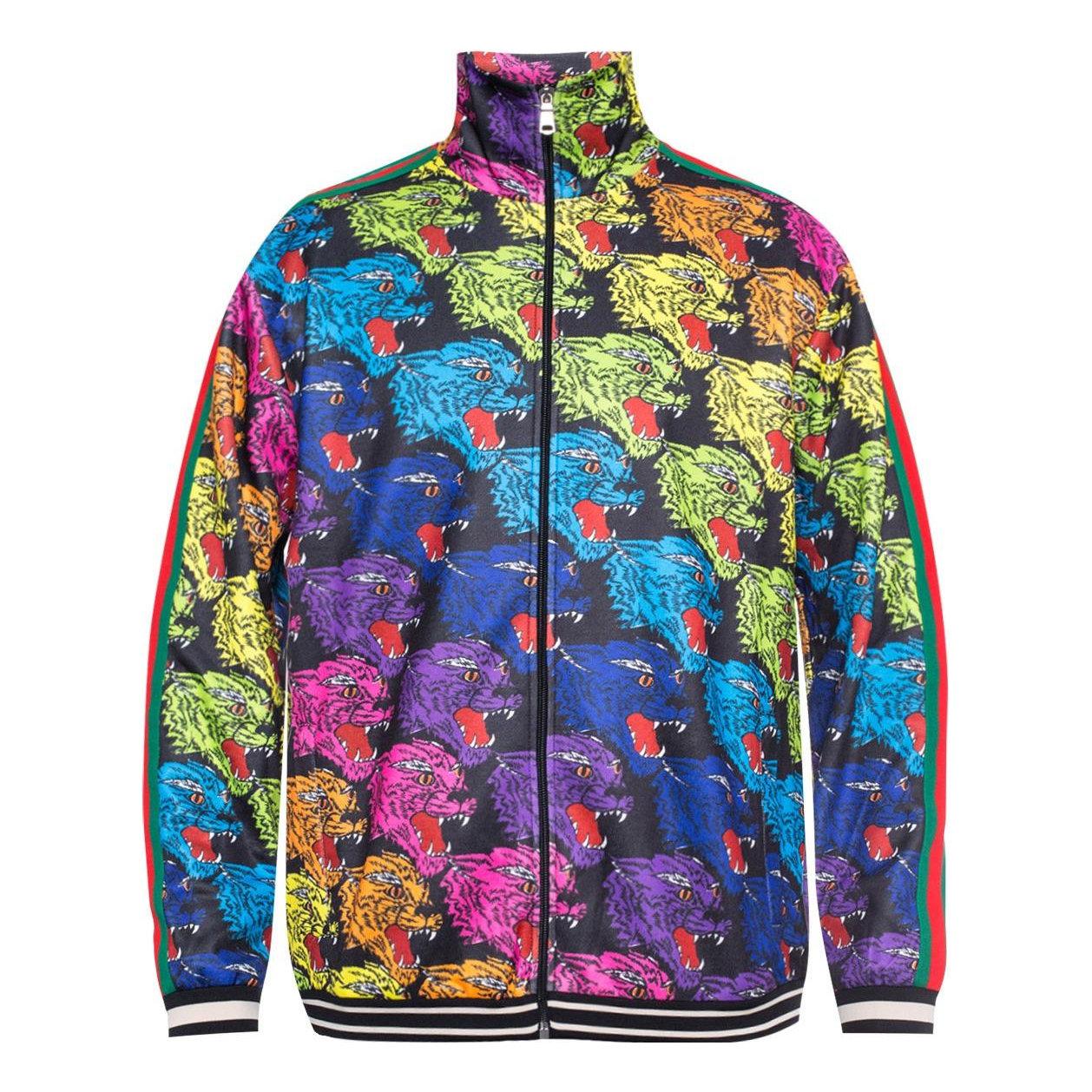 Bomber bunda Gucci Panther Face Jersey Track Jacket Čierna | 526577-X9X26-1082, 0