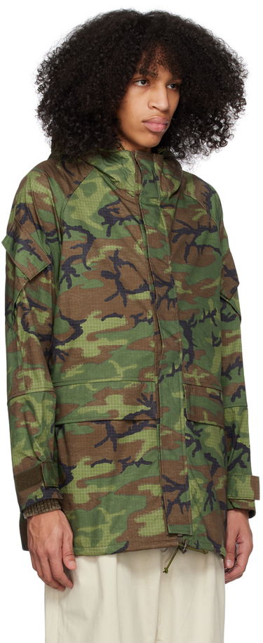 Bunda BEAMS BEAMS PLUS Camouflage Field Jacket Zelené | 38180170139, 1