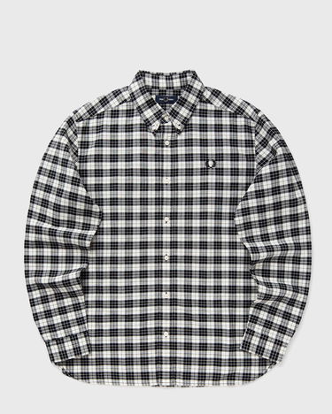 Košeľa Fred Perry Tartan Oxford Button-Down Shirt Čierna | M1743-560, 0