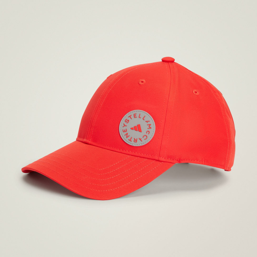 Šiltovka adidas Performance Stella McCartney Baseball Cap Červená | JN4859, 0