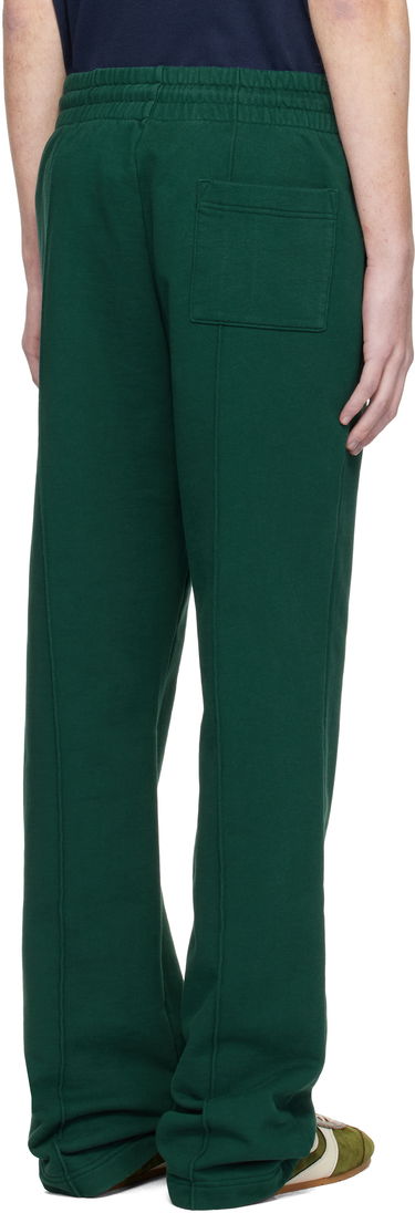 Tepláky Casablanca Diamond Logo Patch Sweatpants Zelené | MPS25-JTR-051-01, 2