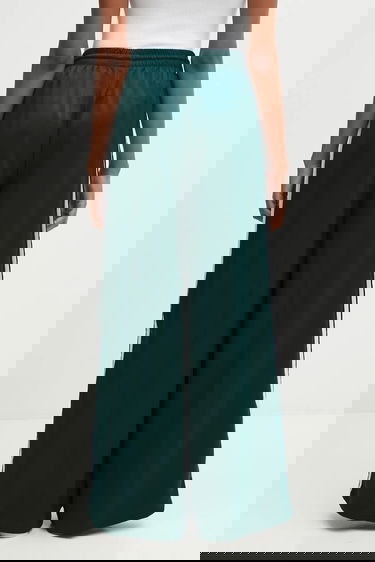 Tepláky adidas Originals Satin Track Pants Zelené | JV7511, 2