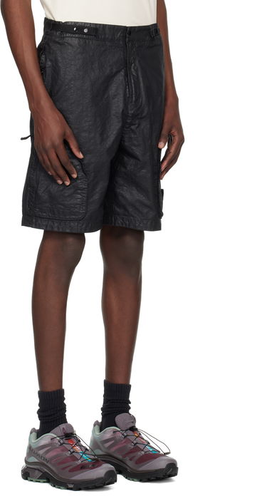 Šortky Stone Island Stone Island Organic Look Nylon Panama-TC Shorts Čierna | K1S15 L100010 S0069, 1