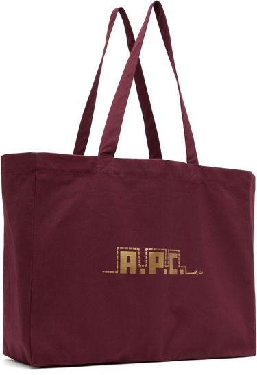 Tote bag A.P.C. Lunar New Year 2025 Diane Shopping Tote Bag Vínová | COHHN-M61999, 1