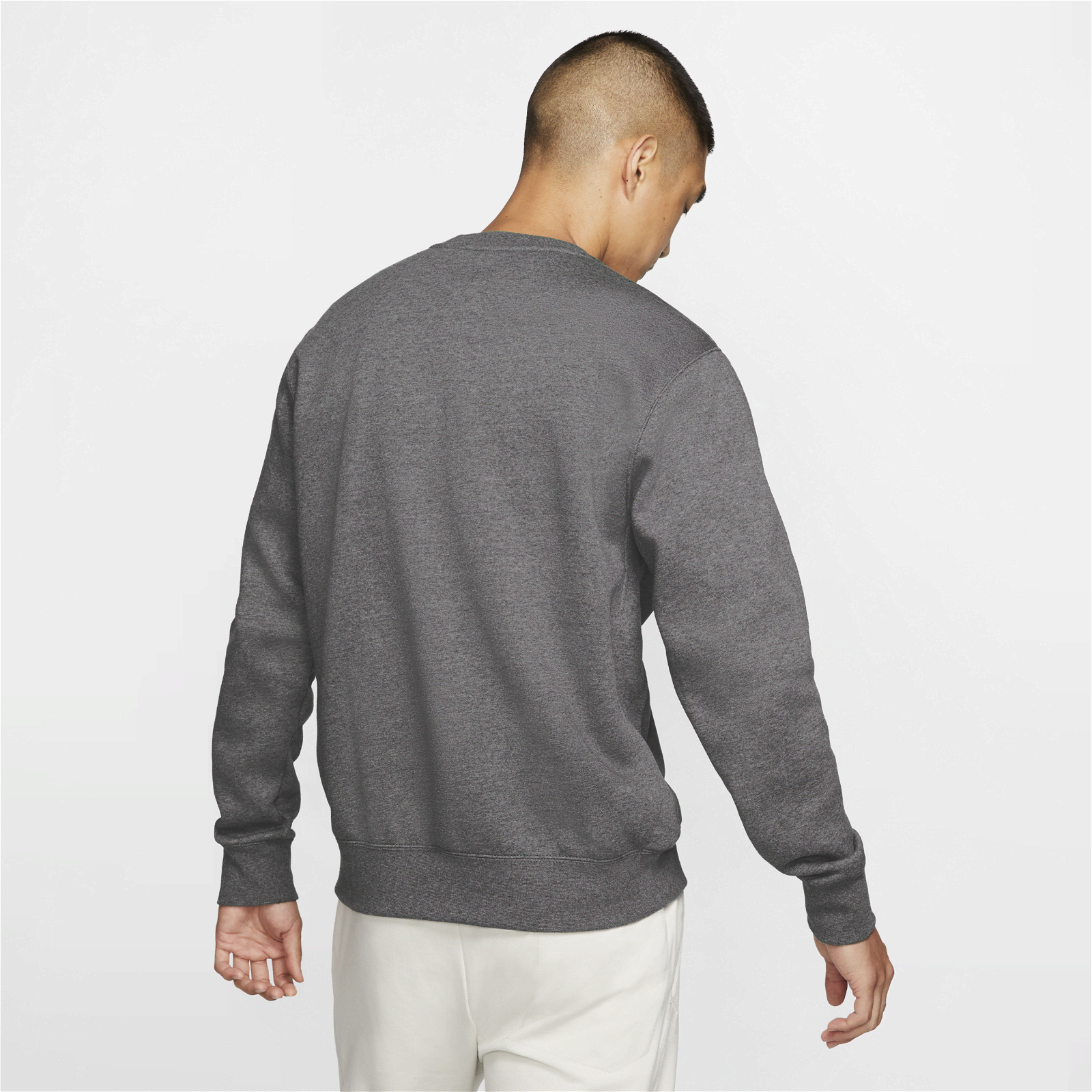 Club Crewneck Sweater Brushed Fleece