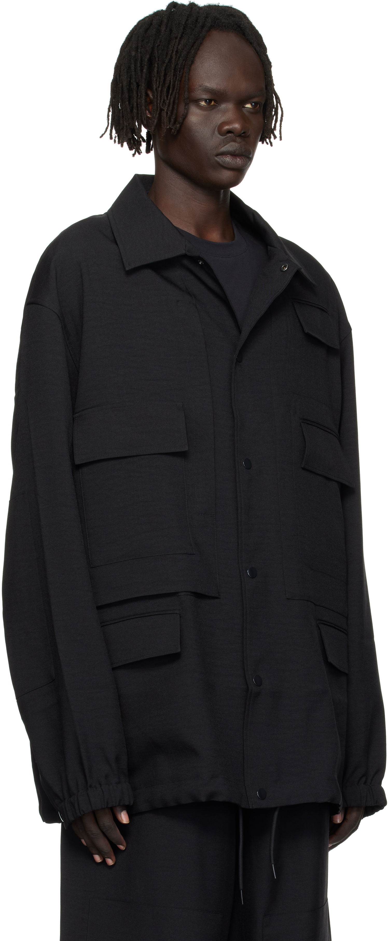Bunda Y-3 Y-3 Sport Uniform Coach Jacket Čierna | JX7291, 1