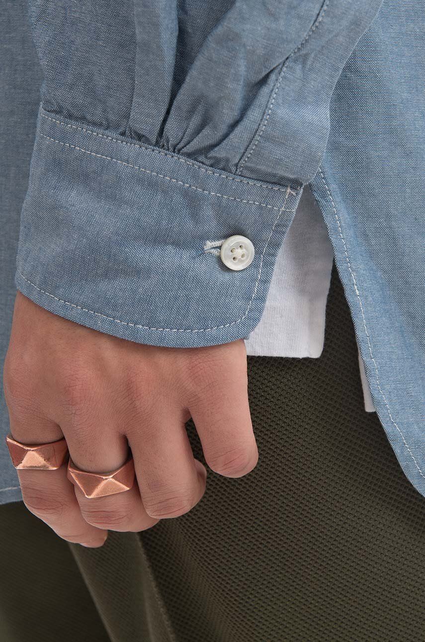 Košeľa Engineered Garments 19 Century BD Regular Shirt Modrá | 23S1A001.CV001, 1