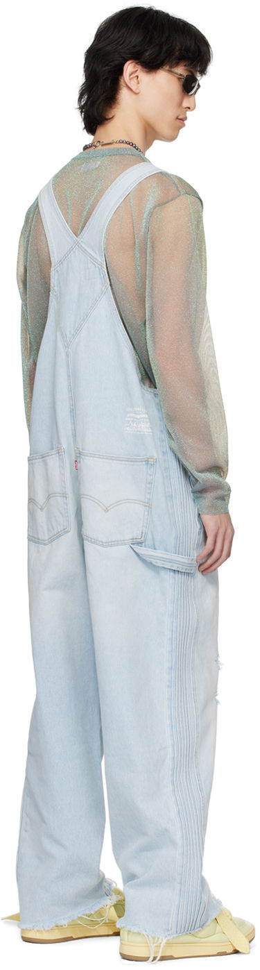 Overal ERL ERL Levi's Edition Denim Overalls Modrá | ERL08U201, 2
