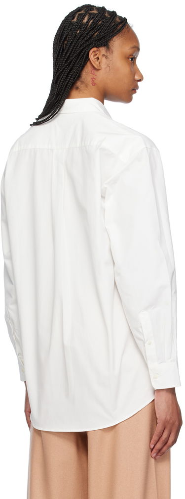 Košeľa Baserange Long Sleeve Button Up Shirt Biela | SHOL-CO-SU24, 2