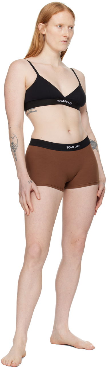 Boxerky Tom Ford Tom Ford Signature Boy Shorts Hnedá | KNJ006-JEX011, 3