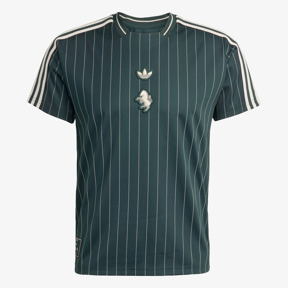 Dres adidas Originals Juventus Icon Striped T-Shirt Zelené | JM9451, 0