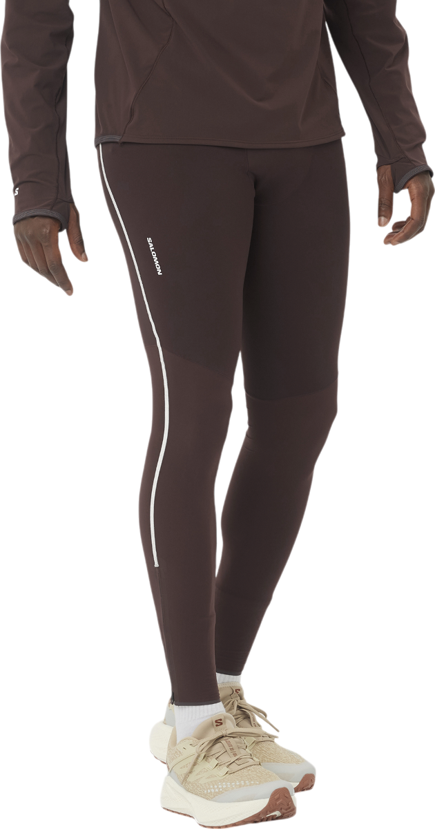Legíny Salomon Salomon Sense Aero Stow Tights Hnedá | lc2432-0, 0
