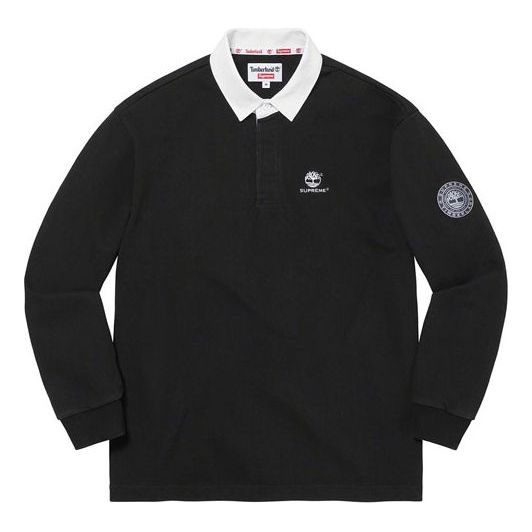 Polo tričko Supreme Timberland Rugby Čierna | SUP-FW21-275