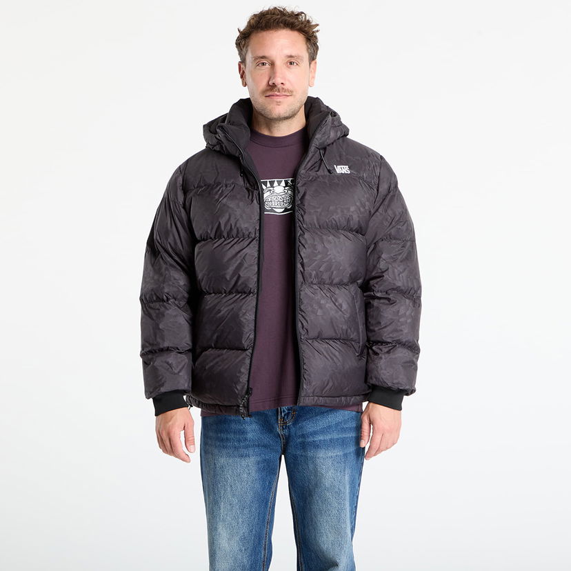 Prešívaná bunda Vans MTE Bridgewood Reversible Puffer Jacket Čierna | VN000PJ7BLK1