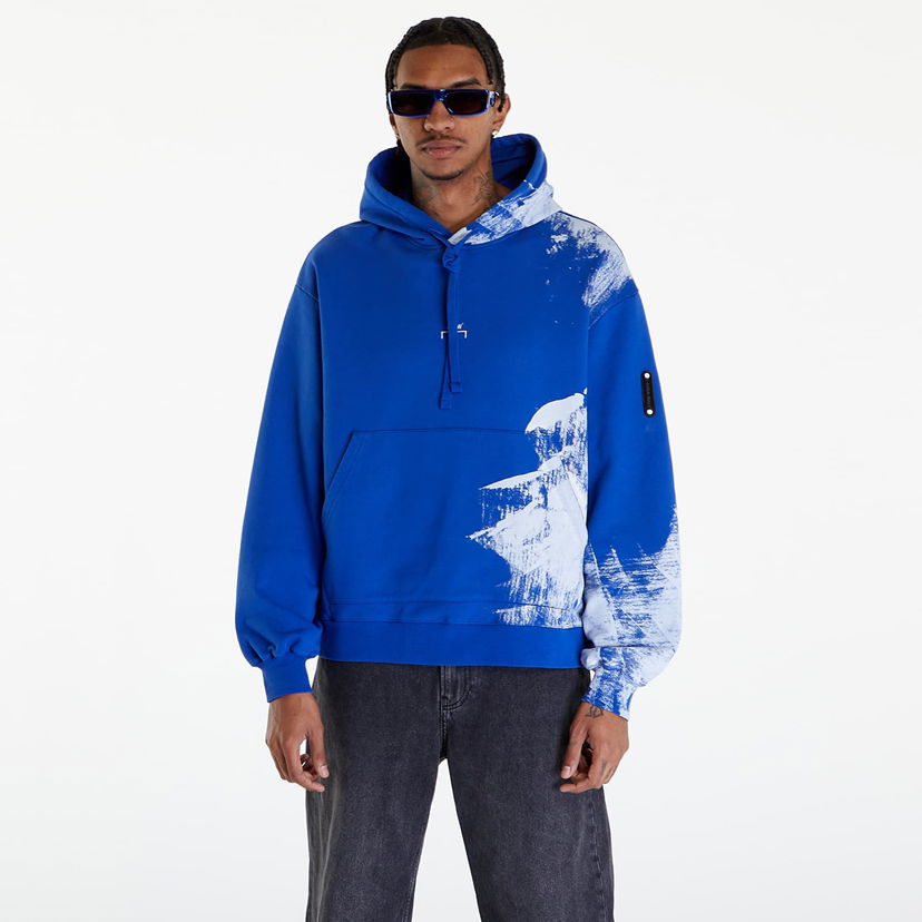 Mikina A-COLD-WALL* Brushstroke Hoodie Modrá | ACWMW183 Volt Blue