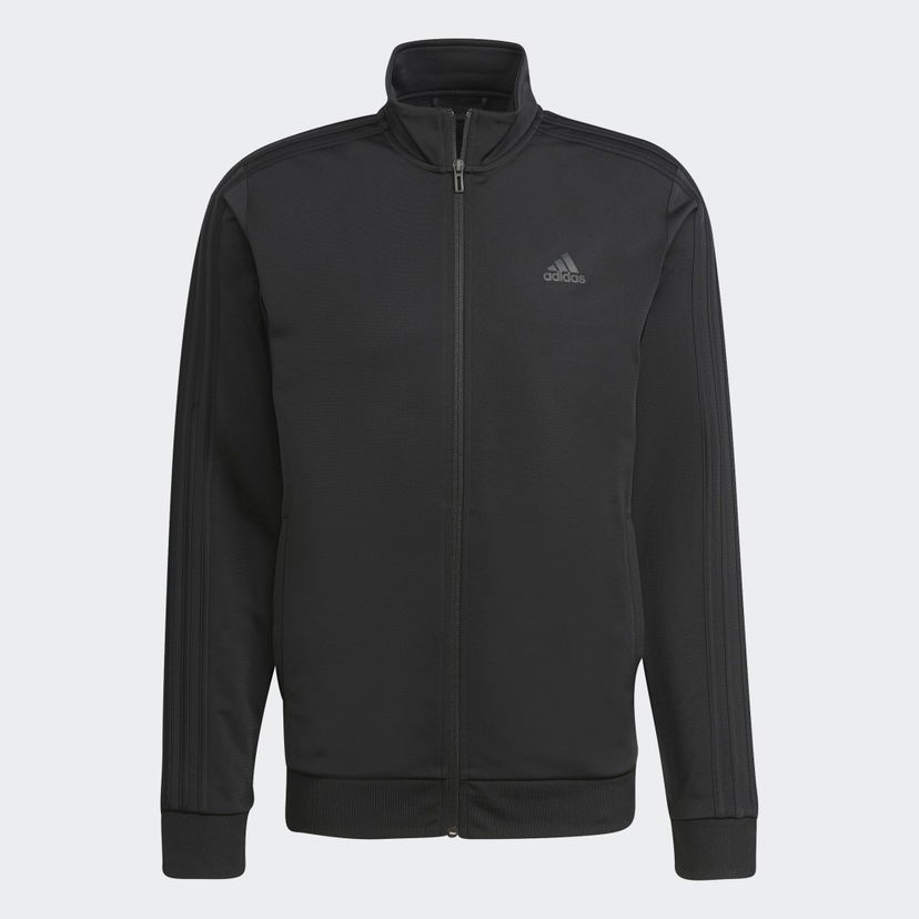Mikina adidas Performance Primegreen Essentials Warm-Up Track Jacket Čierna | H46101