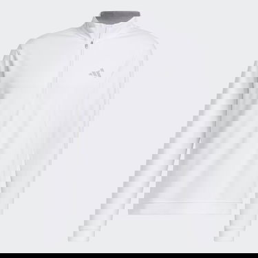 Mikina adidas Performance Elevated 1/4-Zip Biela | IB6113, 1