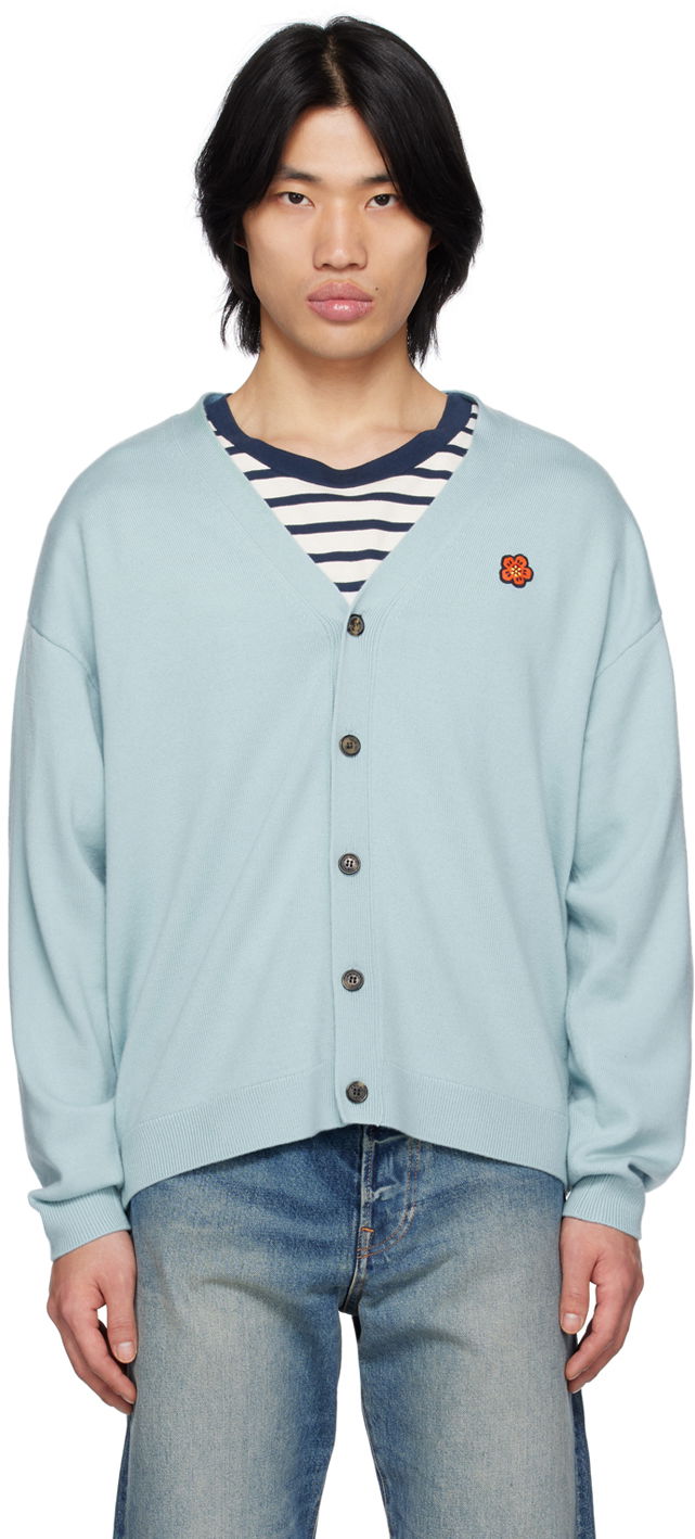 Sveter KENZO Paris Boke Flower Modrá | FD55CA3813LB, 0