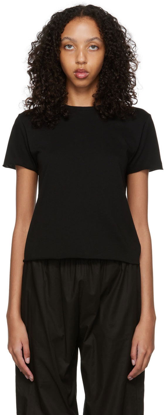 Tričko The Row The Row Organic Cotton T-Shirt Čierna | 6474-K421, 0