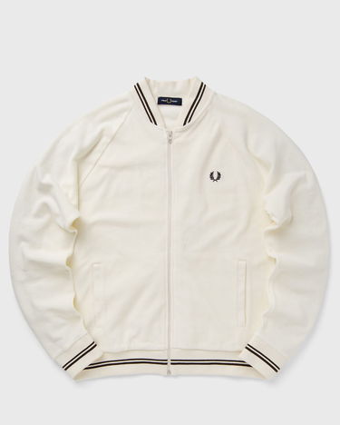 Bunda Fred Perry Towelling Track Jacket Béžová | J7805-560, 0