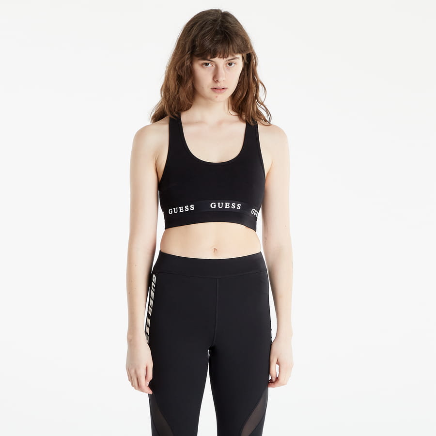 Podprsenka GUESS Sports Bra Čierna | V2RP07KABR0-JBLK, 0