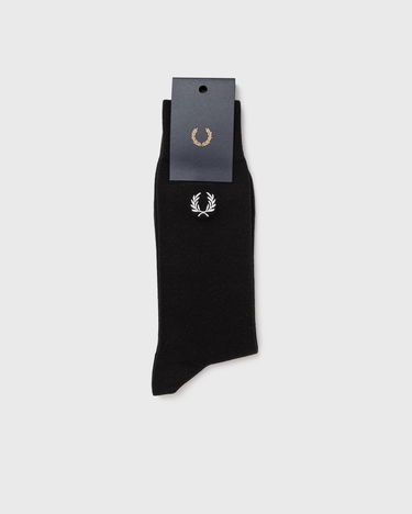 Ponožky Fred Perry Classic Laurel Wreath Sock Black Čierna | C7135 843, 3