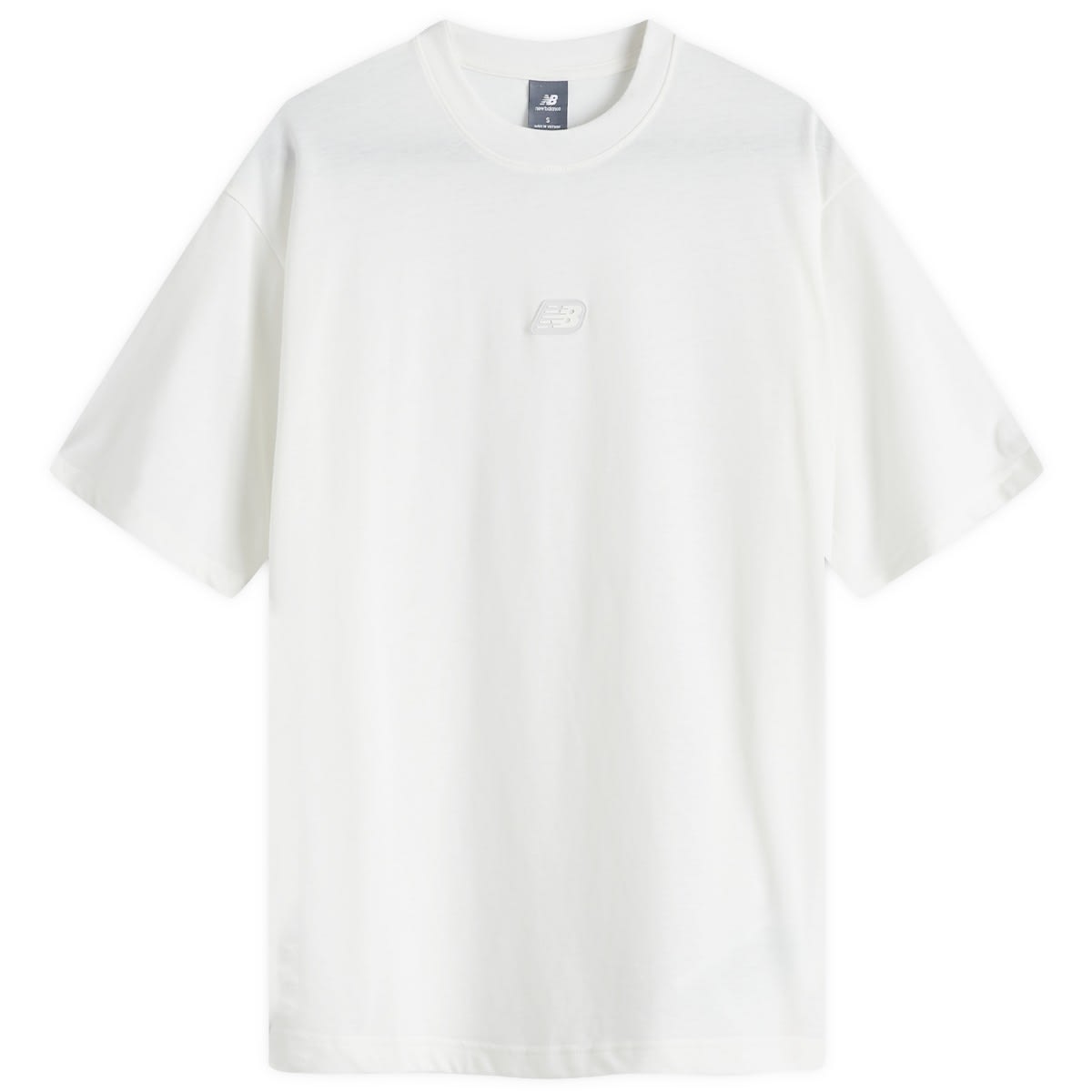 Tričko New Balance Women's Hoops On Court T-Shirt Biela | MT44586-SST, 0