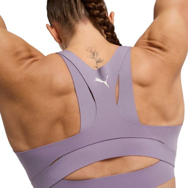 Podprsenka Puma Puma PWR SHAPELUXE Zip Front Sports Bra Fialová | 525881-30, 1