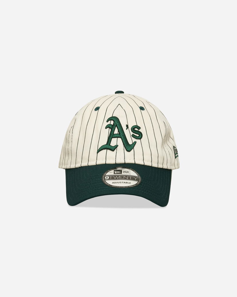 Šiltovka New Era Oakland Athletics Pinstripe Adjustable Cap Biela | IH36 301