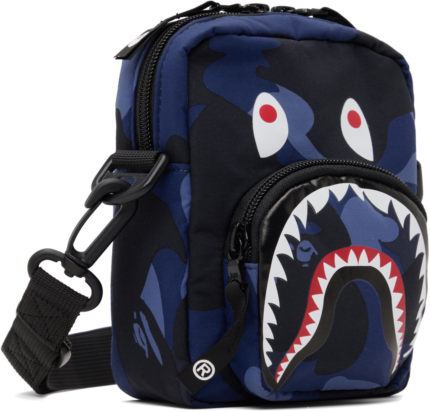 Taška cez rameno BAPE Color Camo Shark Mini Pouch Rôznofarebný | 001SGL801002M, 1