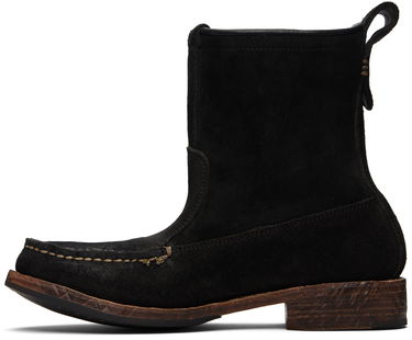 Tenisky a topánky visvim Nakoda Suede Moc-Toe Boots Čierna | 0125202002009, 2