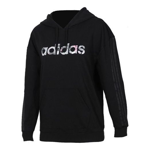 Mikina adidas Originals Neo Casual Sports Pullover Hoodie Čierna | DZ7595