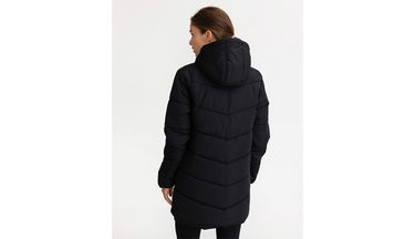Prešívaná bunda Vans W Foundry Long MTE Jacket Čierna | VN0A5JNMBLK, 4