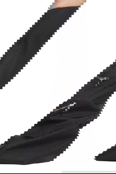 Tenisky a topánky Rick Owens Rick Owens DRKSHDW Cargo Fetish Flat Heel Boots Čierna | DS02E7816.NCV, 4