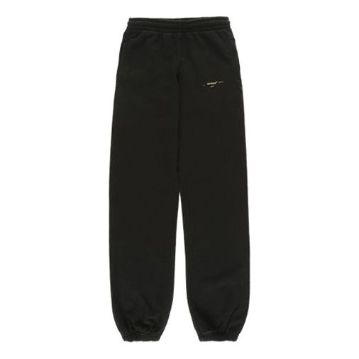 Tepláky Off-White Off-White Street Style Logo Pants Čierna | OMCH020F19E300101060, 0