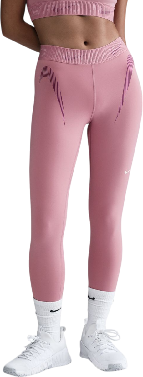 Legíny Nike Pro Mid Graphic 7/8 Leggings Ružová | hj1219-699, 0
