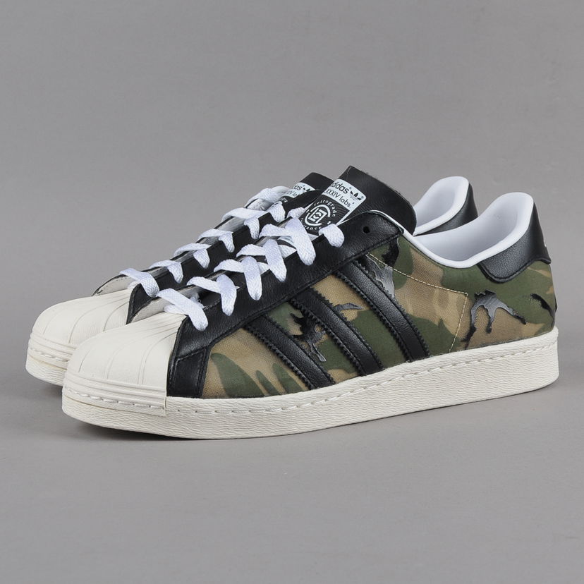 Tenisky a topánky adidas Originals CLOT x Superstar 80s / 84 Lab Zelené | b26093