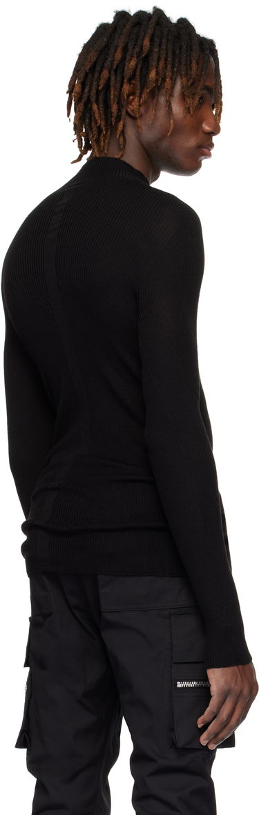 Sveter Rick Owens Rick Owens Hollywood Ribbed Sweater Čierna | RU01E5638 RIBM, 2