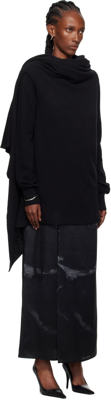 Sveter Ann Demeulemeester Ann Demeulemeester Nadine Turtleneck Sweater Čierna | 2520-W-KN24-KN073-099, 1